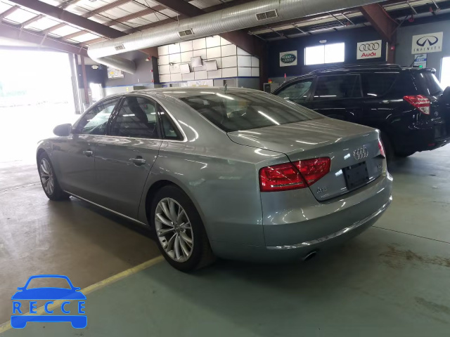 2012 AUDI A8 QUATTRO WAUAVAFD9CN006163 image 2