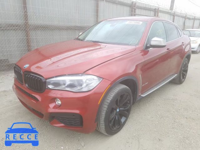 2016 BMW X6 XDRIVE5 5UXKU6C51G0R34135 зображення 1