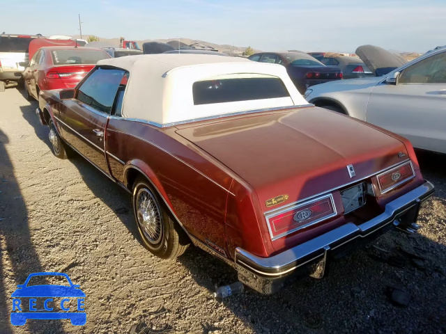 1983 BUICK RIVIERA 1G4AZ67Y5DE425890 Bild 2