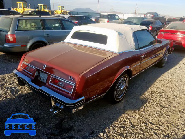 1983 BUICK RIVIERA 1G4AZ67Y5DE425890 Bild 3