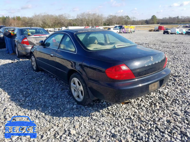 2001 ACURA 3.2CL TYPE 19UYA42611A015810 image 2