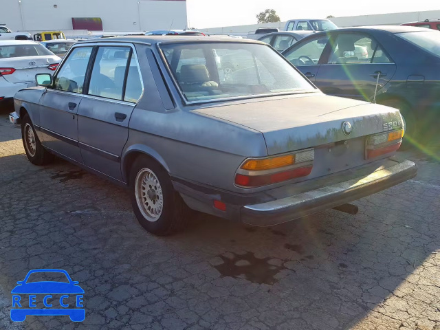 1988 BMW 528 E AUTO WBADK8300J9885686 зображення 2