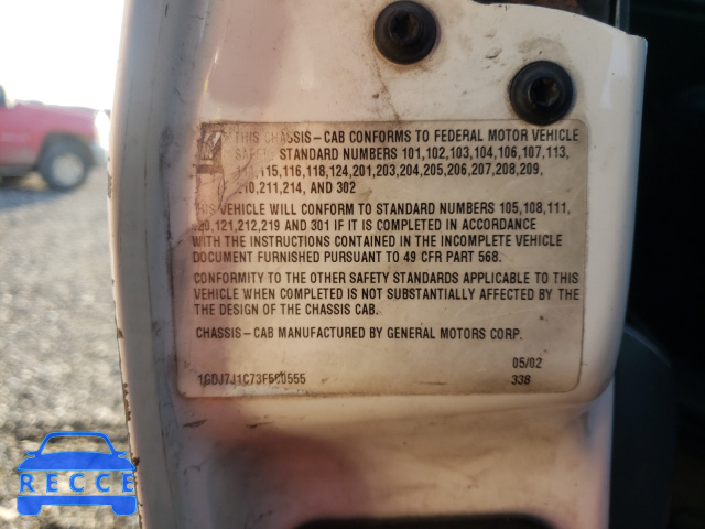 2003 GMC C7500 C7C0 1GDJ7J1C73F500555 image 9