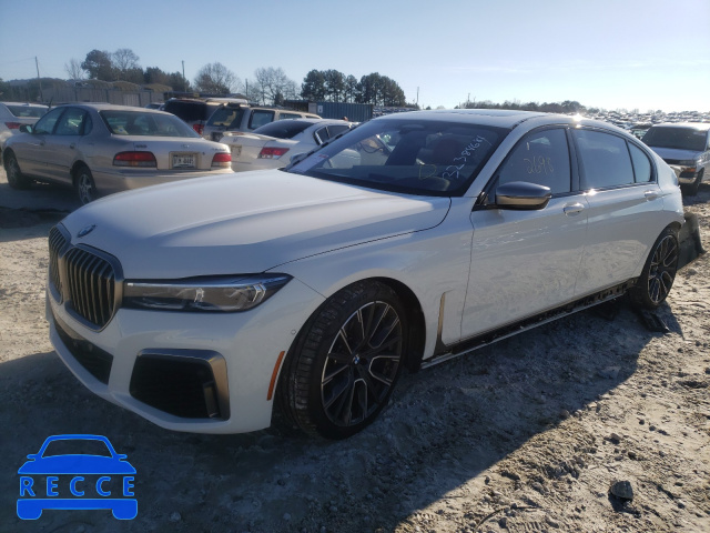 2020 BMW M760 XI WBA7U6C08LBM63091 зображення 1