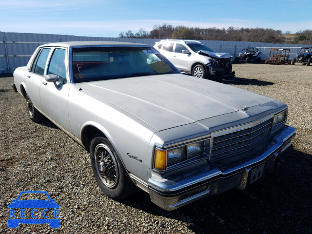 1984 CHEVROLET CAPRICE CL 2G1AN69H1E9245302 image 0
