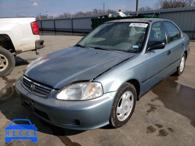 2000 HONDA CIVIC GX 1HGEN1645YL000210 image 1