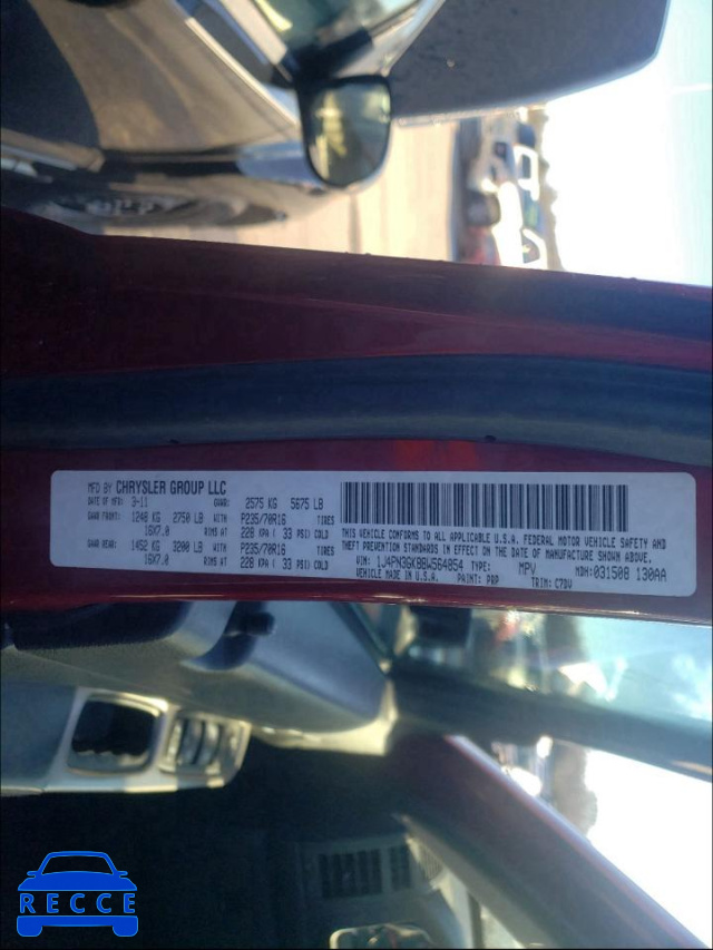 2011 JEEP LIBERTY RE 1J4PN3GK8BW564854 image 9
