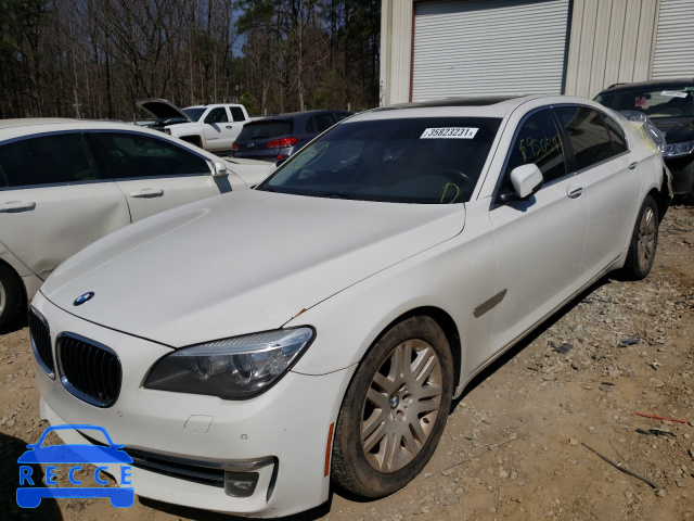 2013 BMW 740 LXI WBAYF4C59DD127454 зображення 1