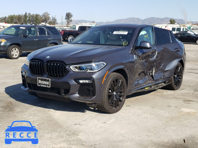 2020 BMW X6 XDRIVE4 5UXCY6C07L9D04352 image 1
