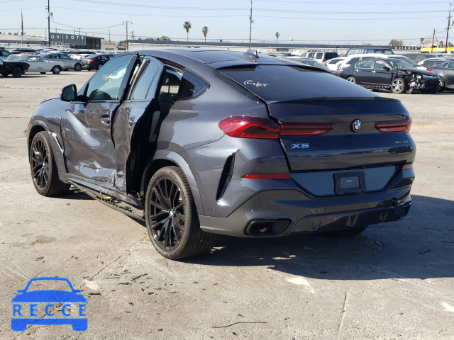 2020 BMW X6 XDRIVE4 5UXCY6C07L9D04352 image 2