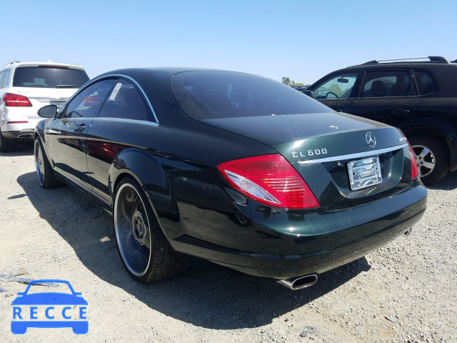 2007 MERCEDES-BENZ CL 600 WDDEJ76X77A005321 image 2