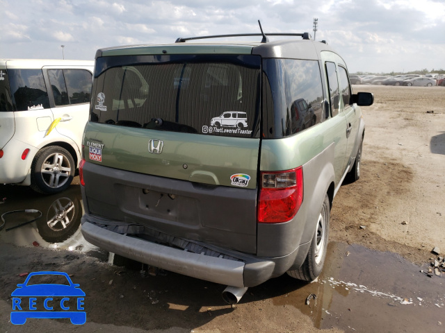 2004 HONDA ELEMENT DX 5J6YH172X4L009165 image 3