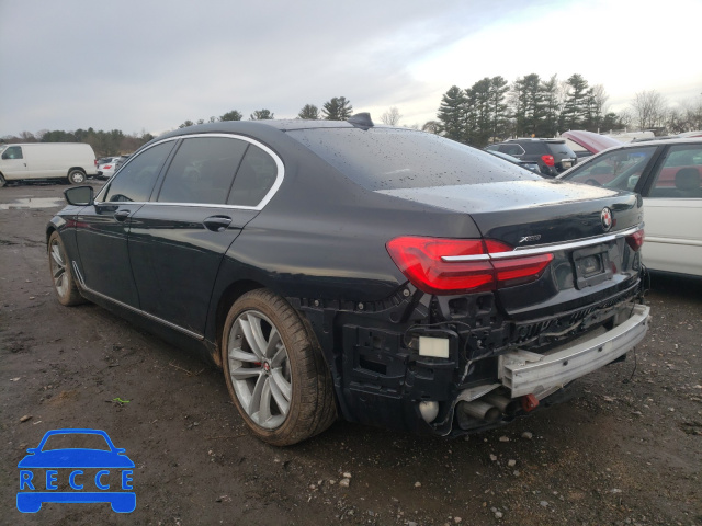 2016 BMW 750I XDRIV WBA7F2C5XGG416829 зображення 2