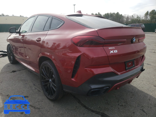 2021 BMW X6 XDRIVE4 5UXCY6C01M9E08725 image 2