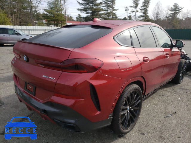 2021 BMW X6 XDRIVE4 5UXCY6C01M9E08725 image 3