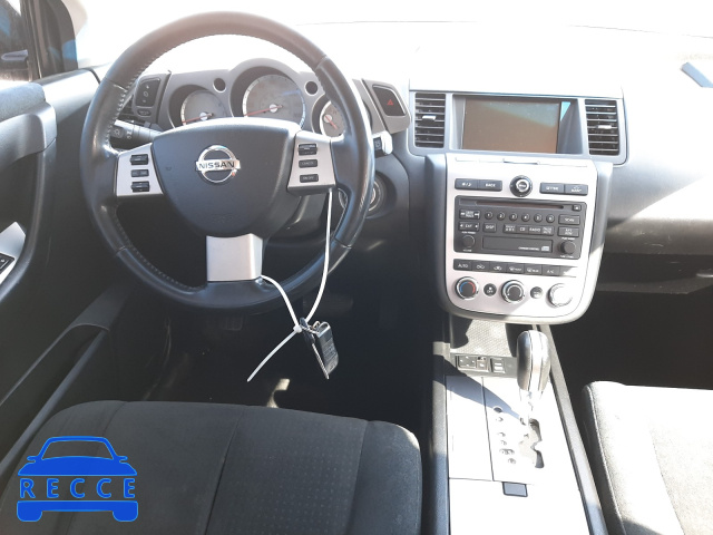 2007 NISSAN MURANO S JN8AZ08W27W620881 зображення 8