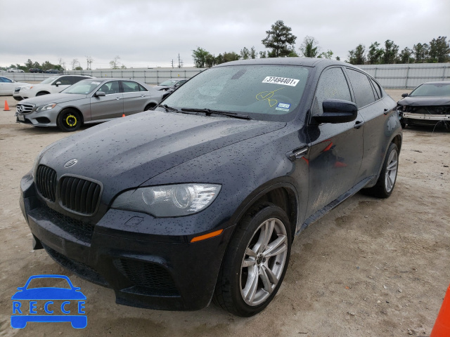 2011 BMW X6 M 5YMGZ0C57BLK14259 image 1