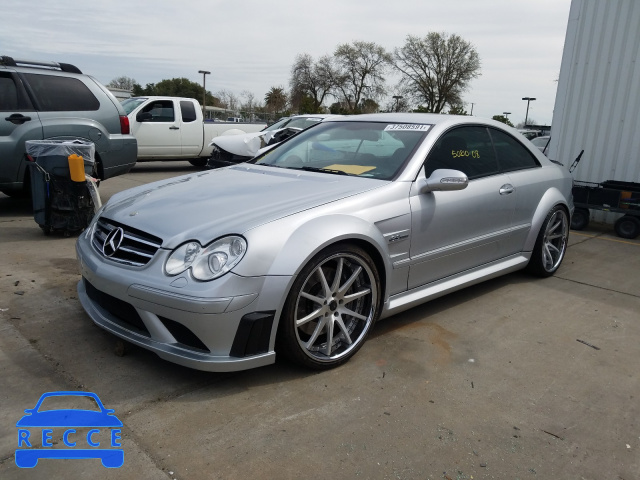 2008 MERCEDES-BENZ CLK 63 AMG WDBTJ77H58F244992 зображення 1