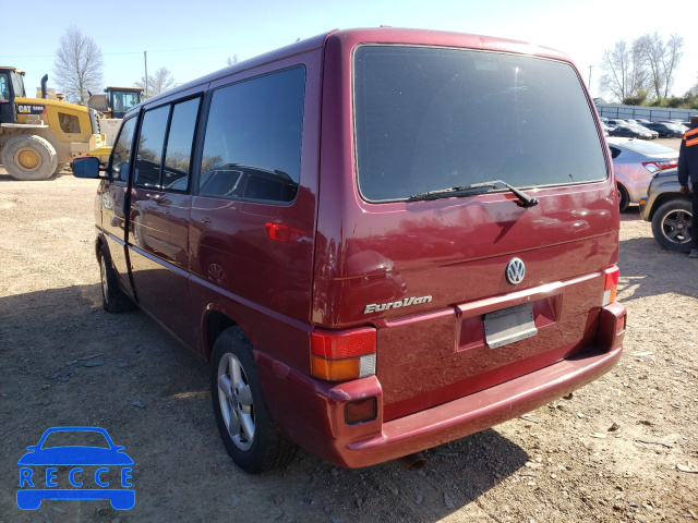 2003 VOLKSWAGEN EUROVAN GL WV2KB47073H002755 зображення 2