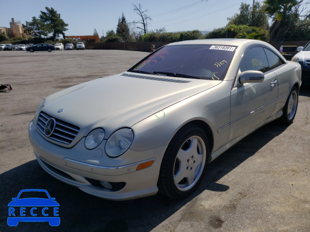 2002 MERCEDES-BENZ CL 55 AMG WDBPJ73J32A021932 зображення 1