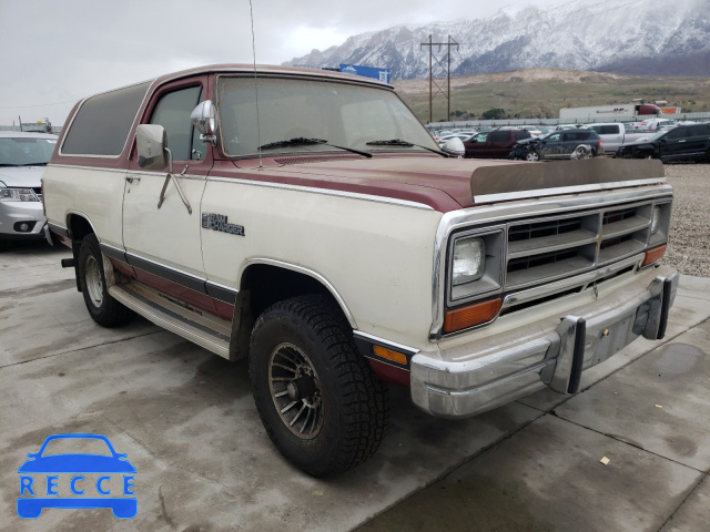 1987 DODGE RAMCHARGER 3B4GW12W1HM703617 зображення 0