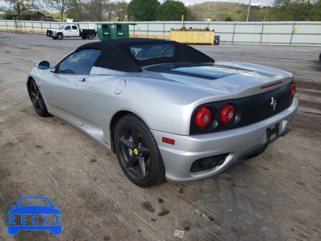 2002 FERRARI 360 SPIDER ZFFYT53AX20129427 зображення 2