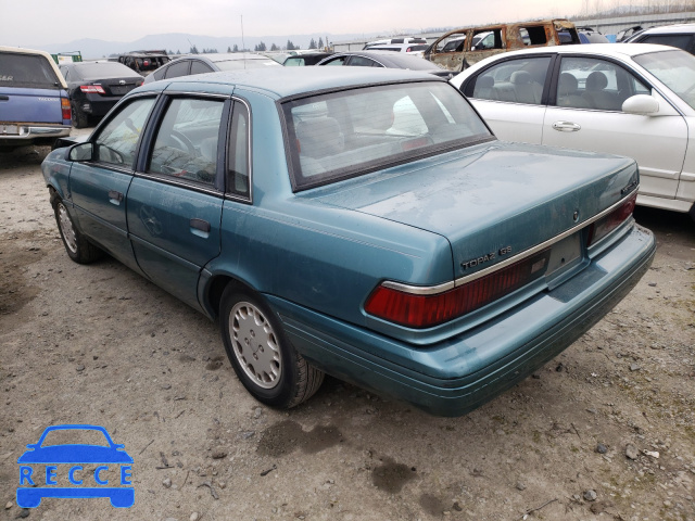 1993 MERCURY TOPAZ 2MEPM36U9PB610677 image 2