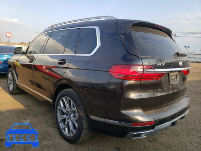 2020 BMW X7 XDRIVE4 5UXCW2C03L9C25873 image 2