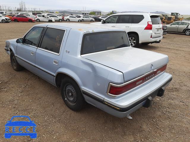 1992 DODGE DYNASTY 1B3XC46R2ND816910 image 2