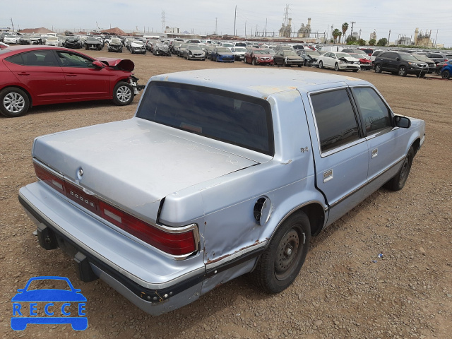 1992 DODGE DYNASTY 1B3XC46R2ND816910 image 3