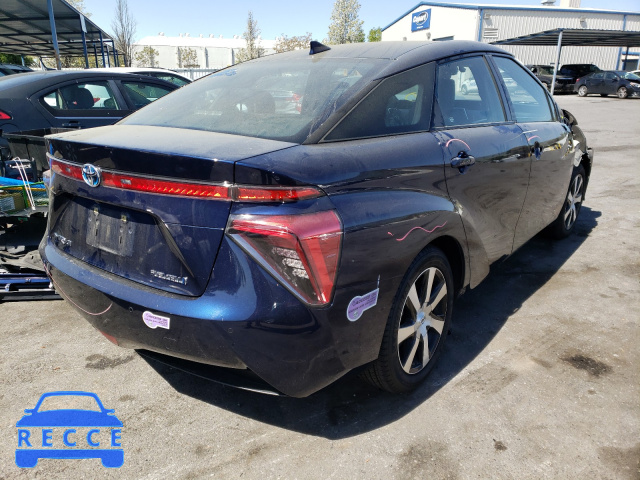 2019 TOYOTA MIRAI JTDBVRBD6KA006705 Bild 3