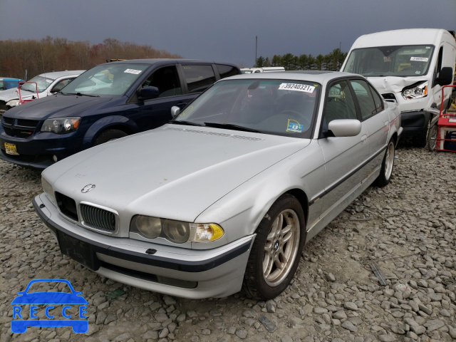 2001 BMW 740 I AUTO WBAGG83411DN84262 image 1