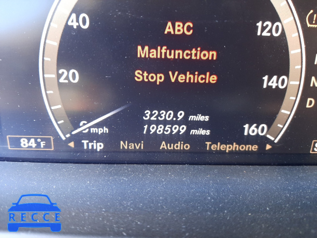 2009 MERCEDES-BENZ S 600 WDDNG76X89A249318 Bild 7