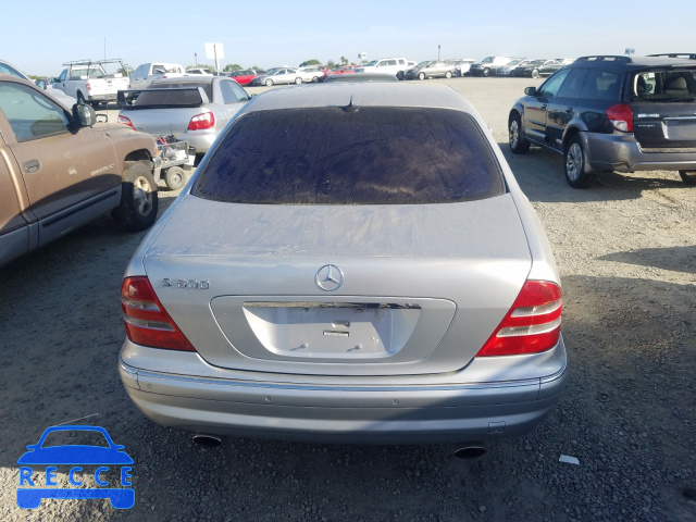2003 MERCEDES-BENZ S 600 WDBNG76J23A366663 Bild 8