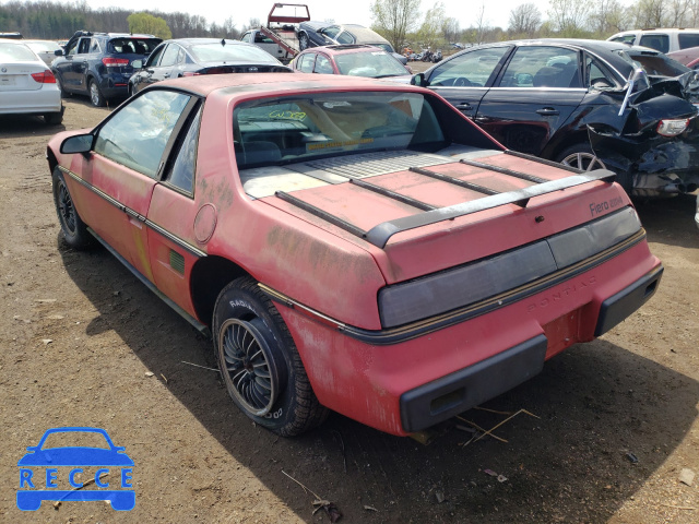 1984 PONTIAC FIERO 1G2AE37R7EP277601 image 2
