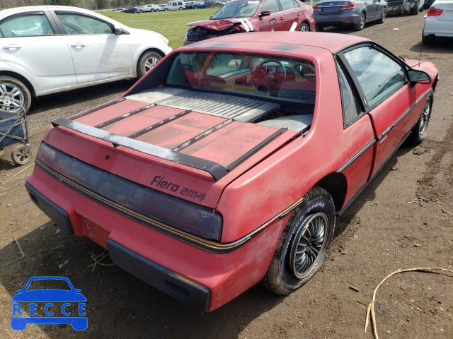 1984 PONTIAC FIERO 1G2AE37R7EP277601 image 3