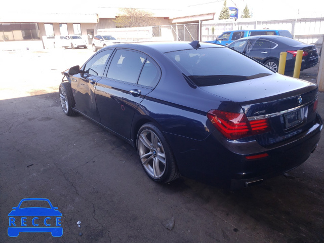 2014 BMW 740 LXI WBAYF4C50ED281990 image 2