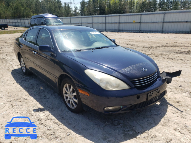 2004 LEXUS ES330 JTHBA30G045020891 image 0