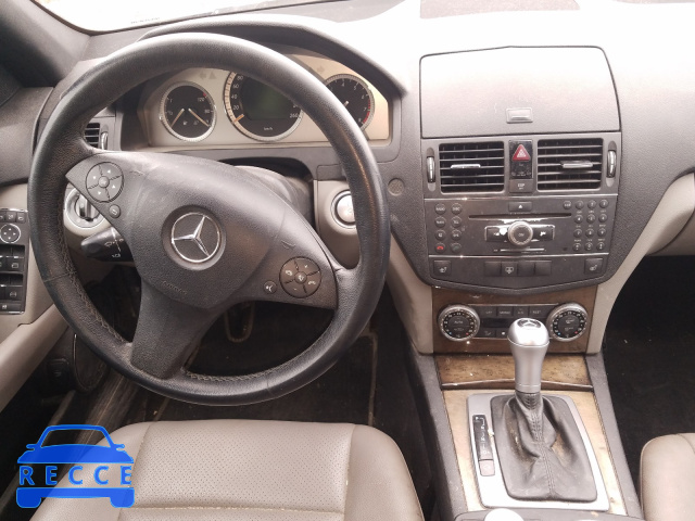 2008 MERCEDES-BENZ C 350 4MAT WDDGF87X48F099774 зображення 8