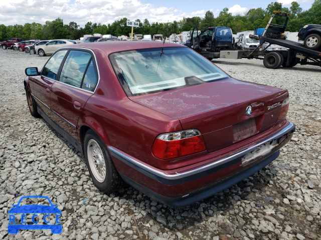 1996 BMW 740 IL WBAGJ8324TDL37711 image 2