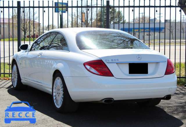 2007 MERCEDES-BENZ CL 600 WDDEJ76X17A004455 image 2