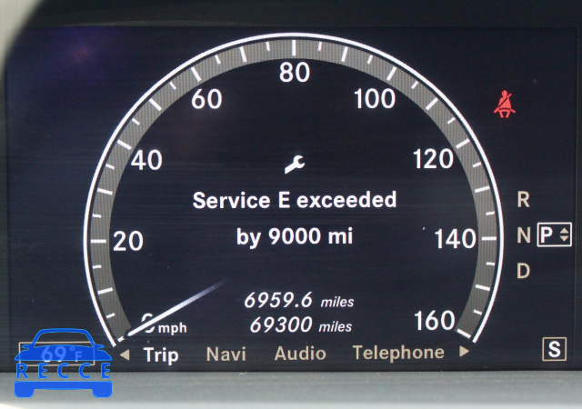 2007 MERCEDES-BENZ CL 600 WDDEJ76X17A004455 image 7