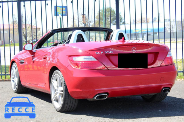 2014 MERCEDES-BENZ SLK 350 WDDPK5HAXEF088813 image 2