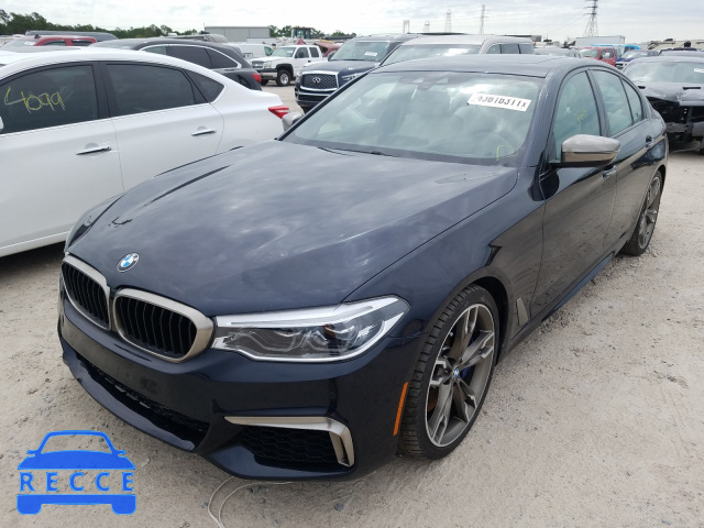 2018 BMW M550XI WBAJB9C54JB036464 зображення 1