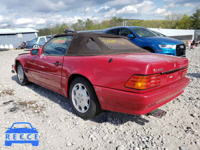 1994 MERCEDES-BENZ SL 500 WDBFA67E2RF088540 зображення 2