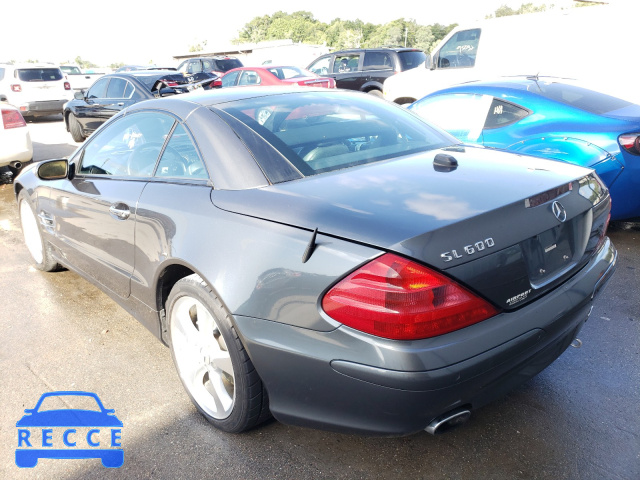 2005 MERCEDES-BENZ SL 600 WDBSK76F15F093735 image 2