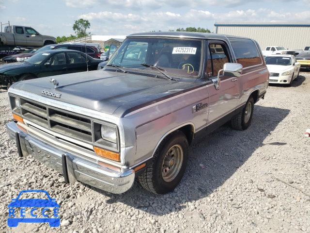 1989 DODGE RAMCHARGER 3B4GE17Y0KM905546 зображення 1