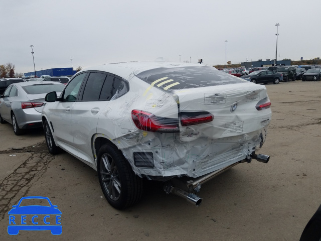 2020 BMW X4 XDRIVE3 5UX2V1C08LLE68137 image 2
