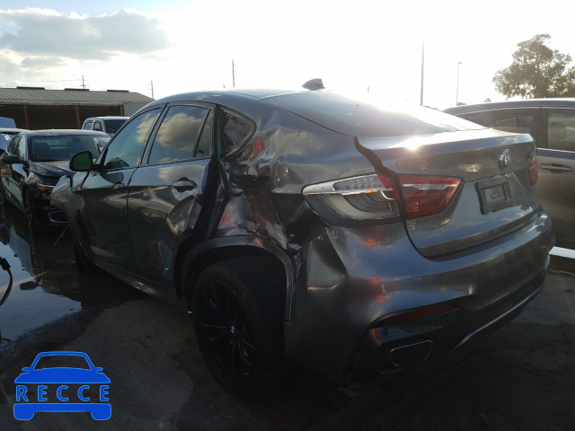 2018 BMW X6 SDRIVE3 5UXKU0C58J0G69883 image 2