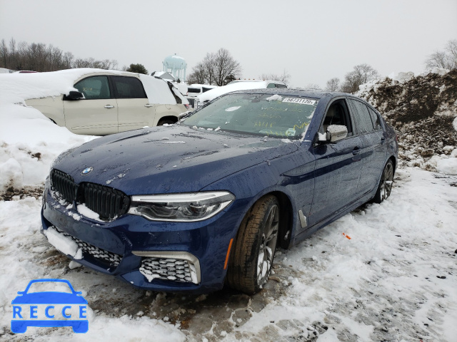 2019 BMW M550XI WBAJB9C58KB464118 зображення 1